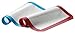 Kitch N' Wares Silicone Baking Mat, Non-Stick Cooking Mat - 2 Pack - Red and Blue - 11.5 X 16.5 Inches
