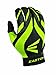 Youth Easton Synergy II Fastpitch Batting Gloves (Youth Large, Black/Optic)