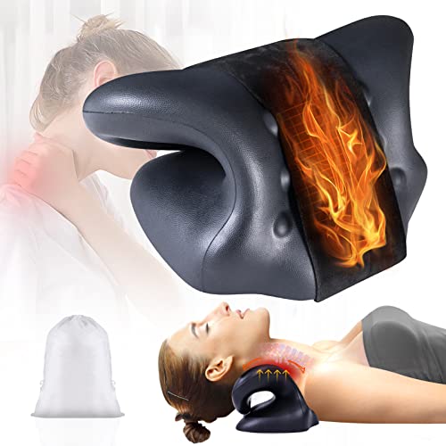 TALVADI Neck Stretcher Cervical Traction for Pain Relief with Graphene