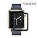 Apple Watch 42mm Screen Protector, Amoner iWatch Tempered Glass Screen Film [Full Coverage][2.5D Curved Edge] for 42mm iWatch Series 3/2/1 (Black)
