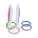 Fun Express Bunny Ears Inflate Ring Toss for Easter (5 Pieces/Set) Inflatable Party Game primary