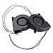 Vktech 5Pcs Black Brushless DC Cooling Blower Fan 5015S 5V 0.1-0.3A 50x15mm