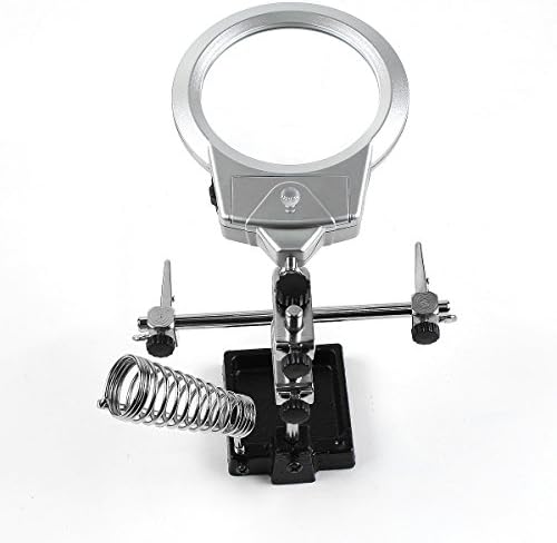 Safety Professional Soldering Holder - Esste New Product The vertical Aid Clip Base For Welding Magnifying Glass (L316358)