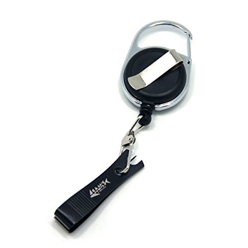 SAMS FISHING Fly Fishing Combo Line Clipper Nipper Snips with Zinger Fly Fishing Pack Tool Kit (A327) - Thumbnail 4