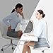 jiaao Coccyx Seat Cushion - Orthopedic Memory Foam Cushion for Tailbone, Sciatica, Back Pain Relief | Office Chair & Car Seat, Washable Cover (U Shape)