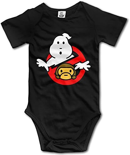 Hoyo2 Baby's Baby Milo Ghostbusters Icon Hanging Bodysuit Romper Playsuit Outfits Clothes Climbing Clothes Short Sleeve
