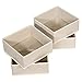 DIOMMELL 9 Pack Foldable Cloth Storage Box Closet Dresser Drawer Organizer Fabric Baskets Bins Containers Divider for Clothes Underwear Bras Socks Clothing, Beige 900