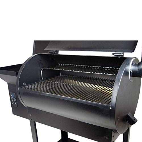 ACTIVA Grill Pelletsmoker XXL Grillwagen Smoker BBQ Barbeque Räuchern Smoken Räucherofen, Pellet-Smoker – Bild 3