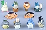 Cute Miyazaki Hayao My Neighbor Totoro Mini PVC Action Figure Model Toys Dolls 10pcs/set Christmas Gifts