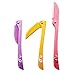 Limo Eyebrow Razor, Facial Hair Trimmer, 3 Pcs - Purple+Yellow+Pink, Women's Sensitive Skin, Adults