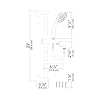 Ambassador-Marine-Universal-Collection-Metal-Slide-Bar-Shower-Chrome