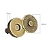 Onwon 20 Set Magnetic Snaps for Purse Magnetic Bag Fastener Clasp Magnetic Button Replacement Kit Perfect for Purse, Bag, Clothes, Leather (Antique Brass 14mm)