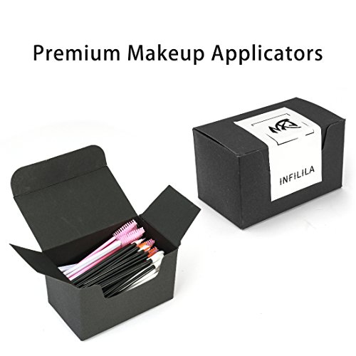 Disposable Mascara Wand INFILILA Makeup Applicators Kit100pcs Mascara