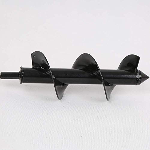 weispo Auger Drill Bit, Garden Plant Flower Bulb Auger 3.5" x 10" Inch Rapid Planter-Fence Post Hole Digger Drill Bit for 3/8" Hex Drive - Thumbnail 4
