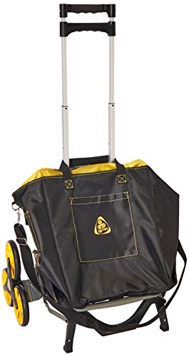 UpCart with Bag Bundle All-Terrain Stair Climbing Folding Cart Moves up to 100-pounds