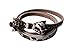 FAD Candy Synthetic Leather Women Skinny Butterfly Bow Waist Belt Waistband
