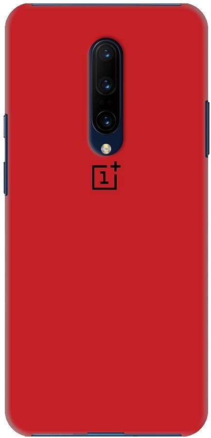 Koveru Polycarbonate Back Cover for OnePlus 7 Pro - Blood Red