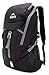 Venture Pal Hiking Backpack - Packable Durable Lightweight Travel Backpack Daypack for Women Men(black)