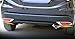 Yingchi 2Pcs Chrome Rear Fog Light Lamp Frame Cover Trim Strip for Honda HRV HR-V 2016 2017 2018