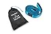 Yoga Strap for Stretching, Lower Back Pain Relief Stretching Poster, & Travel Bag | Tough Non-Elastic Nylon Stretching Strap with Loops all Neoprene Padded | 2 in 1 Doubles as a Yoga Mat Carry Strap