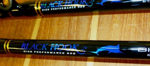 Black Hook Series Conventional Rod #20-50