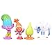 Max Fun Set of 13pcs Trolls dolls, 3-6cm Tall Movie Trolls Action Figures Cake toppers, Multicolors