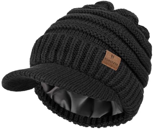 Unisex Winter Chunky Soft Stretch Cable Knit Slouch Beanie Skully