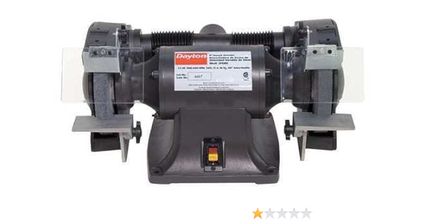 Bench Grinder 8 In 3 4 Hp 115 V 7 A Space Heaters Amazon Com Industrial Scientific