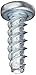 Small Parts 0406LPP Steel Thread Rolling Screw for Plastic, Zinc Plated, Pan Head, Phillips Drive, #4-20 Thread Size, 3/8