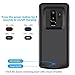 Galaxy S9 Plus Battery Case, Vproof [5200mAh] Portable Charger Case Extended Charging Case Rechargeable Protective Backup Power Case for Samsung Galaxy S9 Plus(2018) (Black)