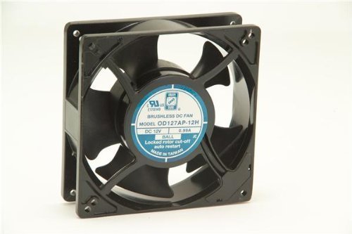 Fans Fan 24VDC 127x38mm Ball Wire 140cfm