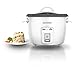 BLACK+DECKER RC3314W 8-Cup Dry/14-Cup Cooked Rice Cooker, White