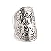 Misscat Bohemian Vintage Punk Ethnic Silver Rings for Women Joint Knuckle Ring Set 4pcs