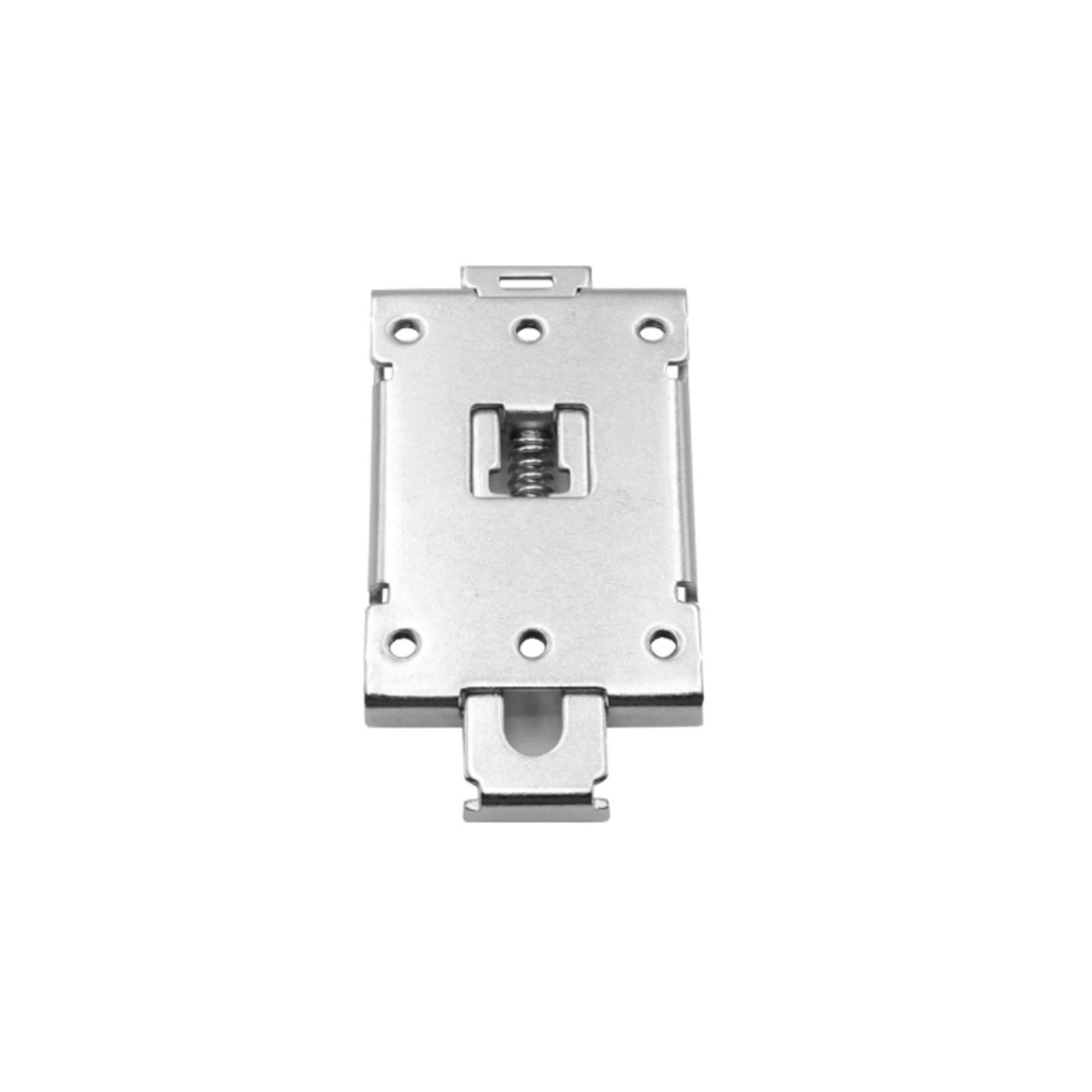 Rail Mounting Clip Practical DIN Rail Mounting Rack Sturdy Mounting Rail Clamp for Single Phase Solid State Relay