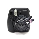 [Fujifilm Instax Mini 7s 8 8+ 9 Selfie Lens] -- CAIUL Rabbit Style Instax Close Up Lens with Self-portrait Mirror For Fujifilm Instax Mini 8 8+ 9 7s Camera and Polaroid PIC-300 (Black)