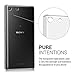 kwmobile Chic, super-slim Crystal Hard Case for Sony Xperia M5 in transparent - to enhance the design of your Sony Xperia M5