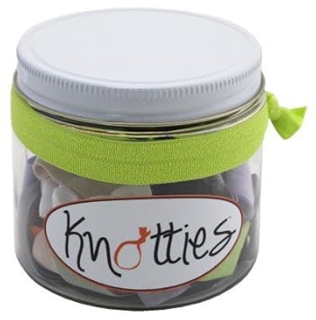 Amazon Com Knotties Hair Ties 30 S Jar Body Scrubs Beauty