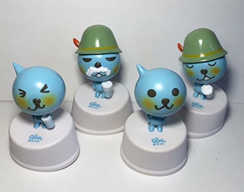 Amazon Qoo クー オリジナルボトルキャップ 全4種セット フィギュア ドール 通販