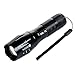 LED Tactical Flashlight, iLOME Brightest Handheld Tactical Flashlight with T6 Lamp and Adjustable Focus for Night Camping Hiking Patrol Fishing (Outdoor and Indoor) - Portable and Water Resistance