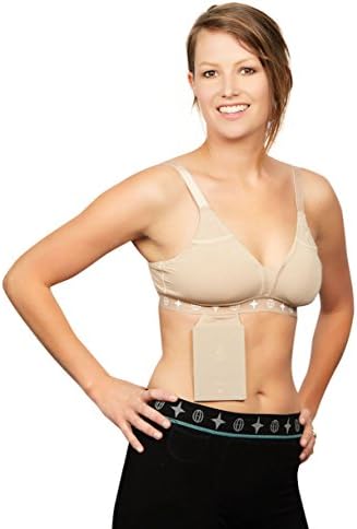 Travel Bra Quick Dry Soft Wire-Free with Anti-Theft and Anti-Loss Pockets for Money & Passport