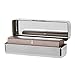 Kloud City Steel Lipstick Case with Mirror and Velvet Lined Lipstick Holder Makeup Case Jewelry Box
