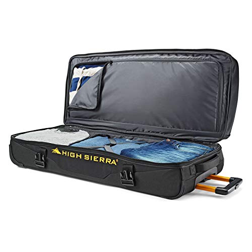High Sierra Pathway 36Inch Wheeled DropBottom Duffel Extralarge Rolling Duffel Bag with