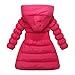 Richie House Little Big Girls' Padding Jacket Buckle Belt Size 3-14
