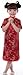 AvaCostume Girls Chinese Dragon Phoenix Qipao Cheongsam Dress, 4, Red