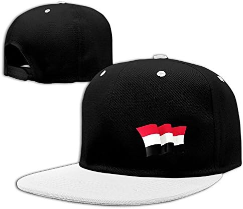 Xiha01ksi Unisex Flag Of Yemen Hip Hop Caps White