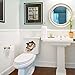 Cat Toilet Seat Wall Sticker, Oksale 8.3