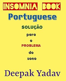 Livro solução para problema de sono: Insomnia book in Portuguese