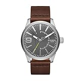 Diesel Men's DZ1802 Rasp Stainless Steel Brown Leather Watch
