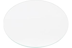 Iverntech Round Borosilicate Glass Plate for RepRap Delta Kossel 3D Printers Circular Heatbed Print Surface 200mm x 3mm