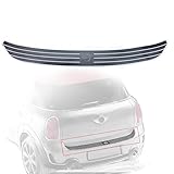 Casking Rear Bumper Trunk Load Edge Anti-Scratc Guand Trim Rubber Strip for Mini Cooper Countryman R60 (White)